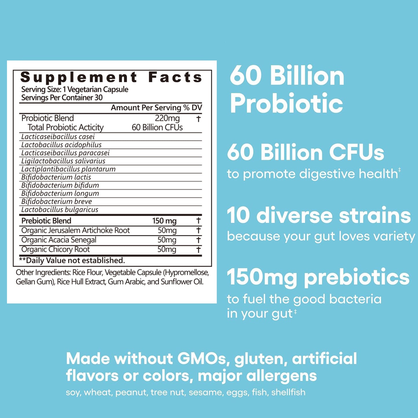 VITHAFIRM™ Probiotics 60 Billion